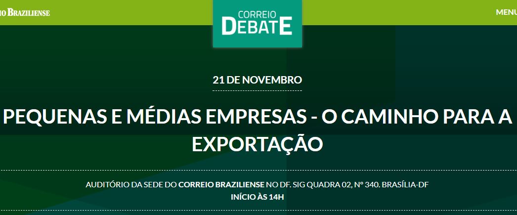 Correio realiza debate sobre exportação, nesta terça-feira