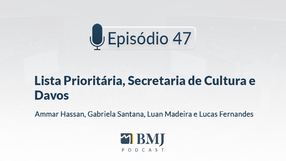 Lista Prioritária, Secretaria de Cultura e Davos