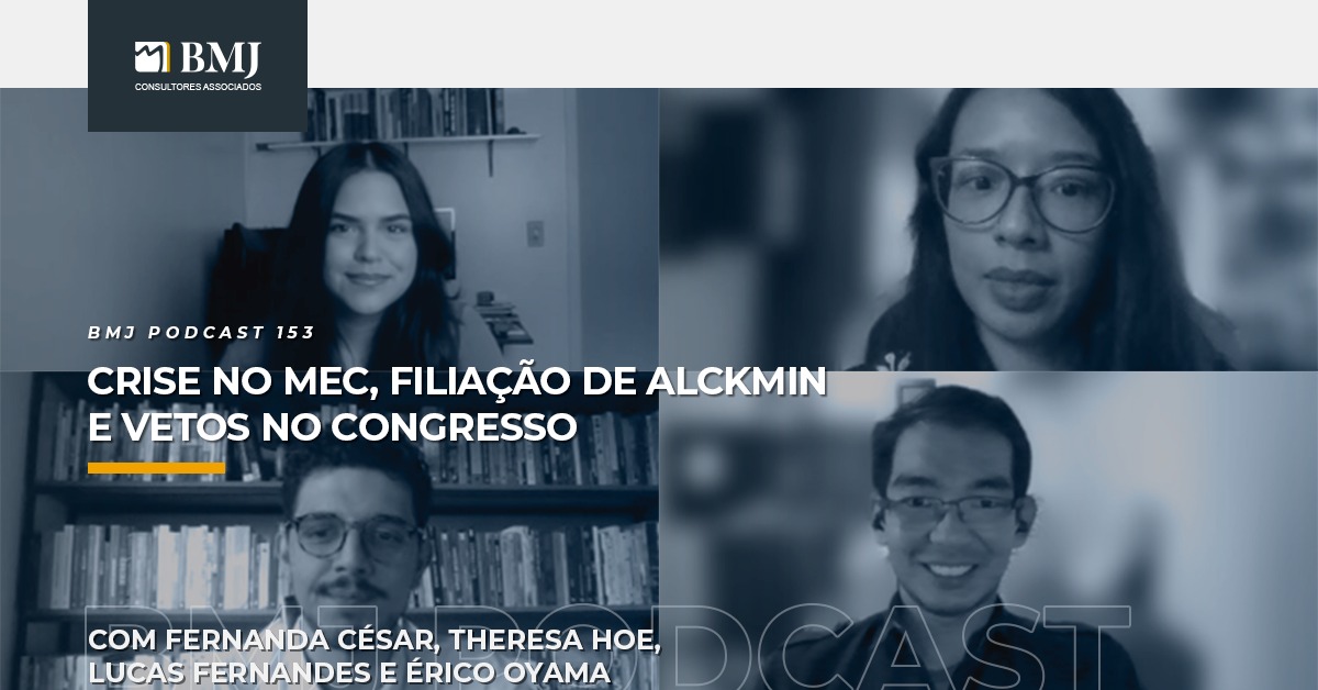 Crise no MEC, filiação de Alckmin e vetos no Congresso